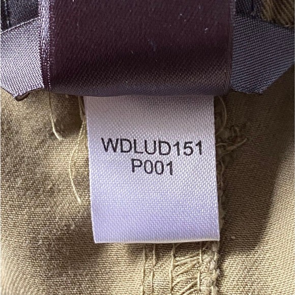 Liz Claiborne Capris 20W Olive Green Sloane Cargo Drawstring Waist Legs Lyocell - Picture 9 of 13